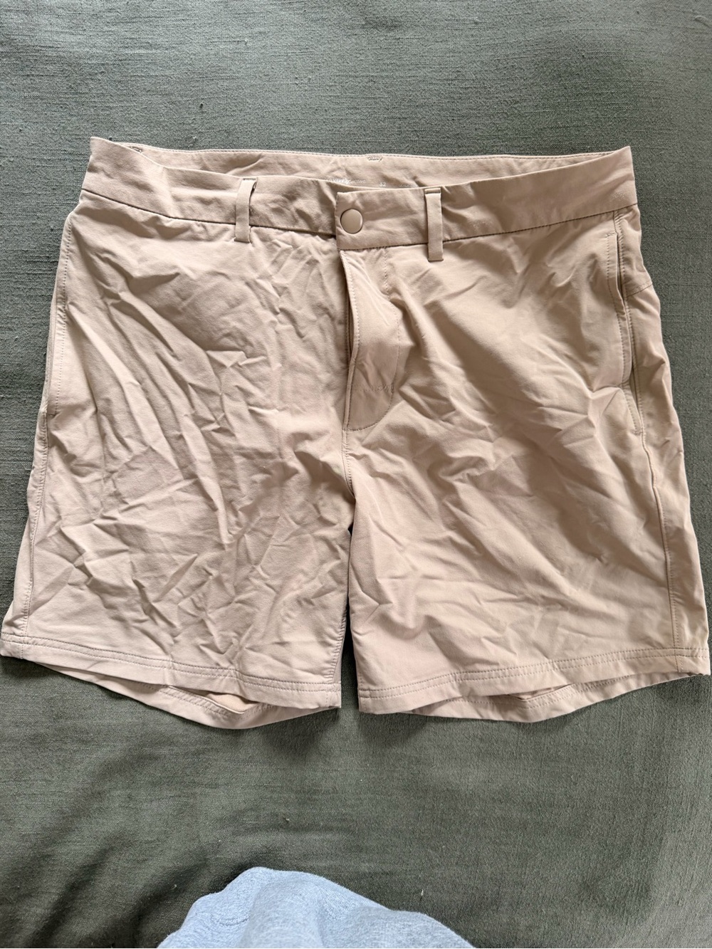 Men’s Lightweight Athleisure Tan Shorts